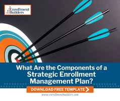 strategic enrollment management plan, components of a strategic enrollment management plan, sem plan template